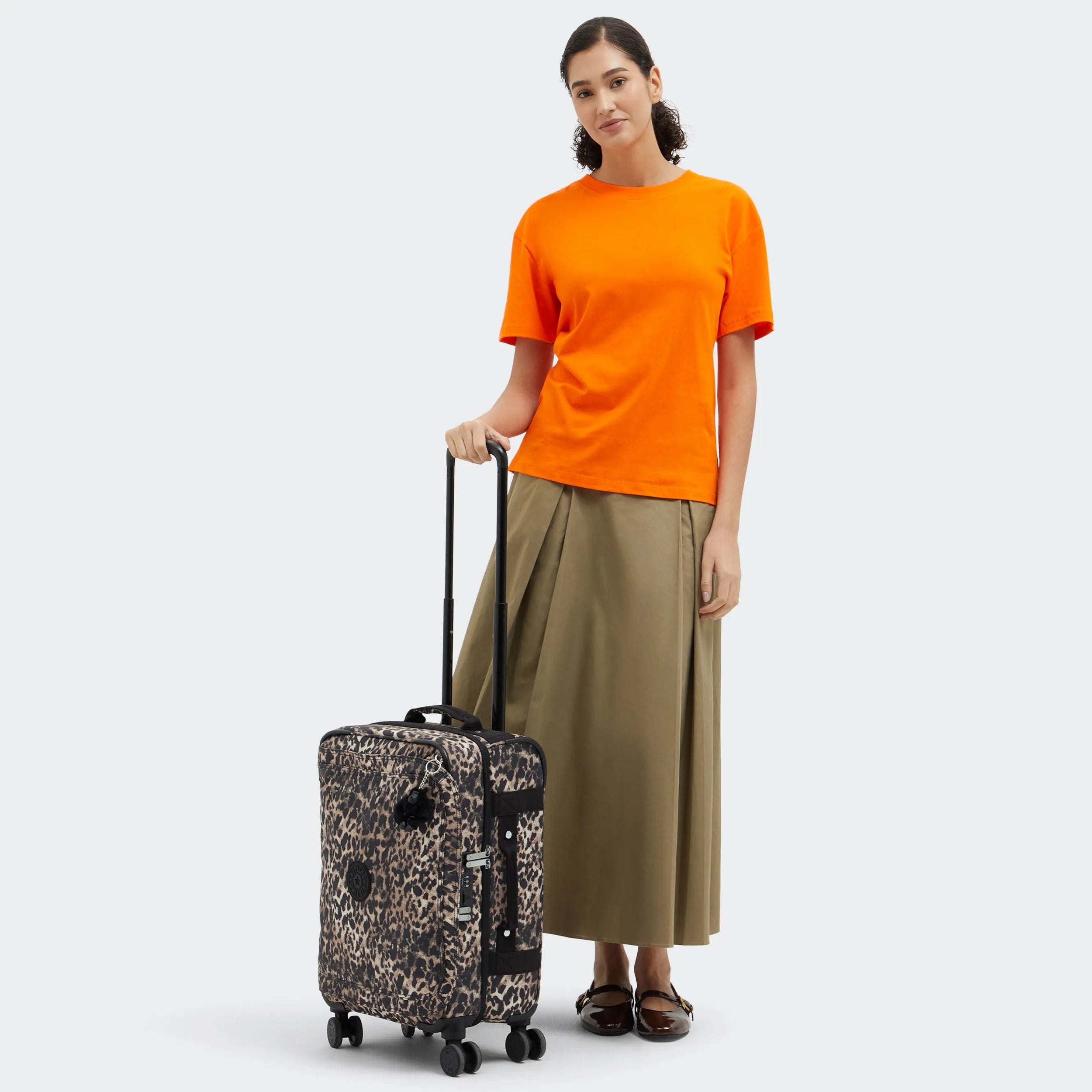 Spontaneous Small Printed Rolling Luggage - Image 2